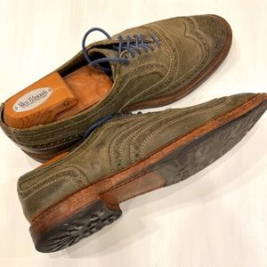 Allen Edmonds Ridgway Wingtips in Green